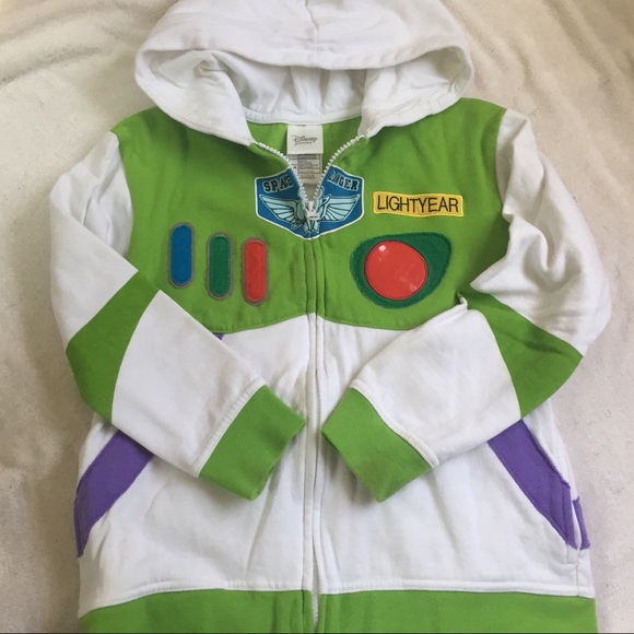 buzz lightyear zip up hoodie